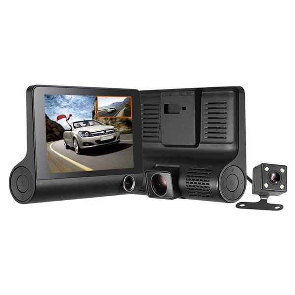 iMounTEK FHD 1080p Car DVR Dash Camera 4 3 Lens Vehicle Driving Recorder