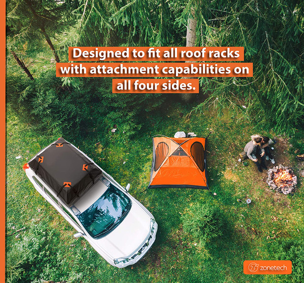 Foldable Rooftop Waterproof Cargo Bag By Zone Tech®, 15 Cu. Ft. product image