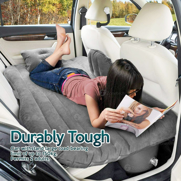 Zone Tech® Inflatable Travel Car Mattress With Pump product image