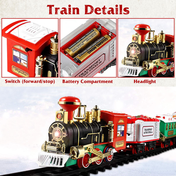 Electric Steam Train Set product image