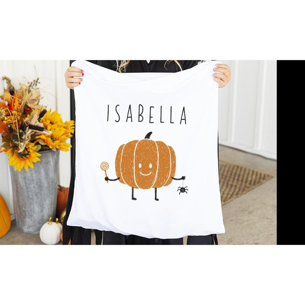 Personalized Kids' Halloween Pillowcase Trick-or-Treat Bag product image