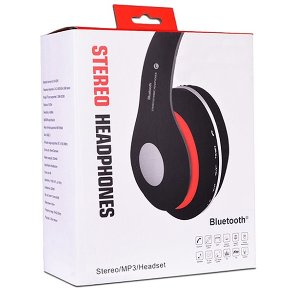 Bluetooth Headphones with Built-in FM Tuner, MicroSD, and Mic product image