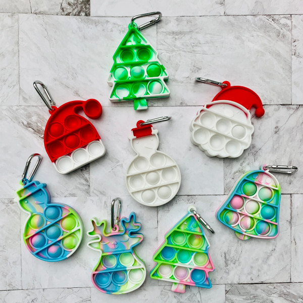 8-Piece Christmas-Themed Fidget Toy Set product image