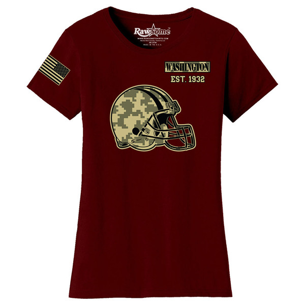 Women's Ultimate Camo Football Color T-Shirt product image