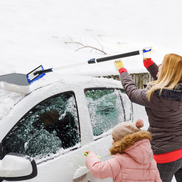 Extendable Ice Scraper Snow Brush product image