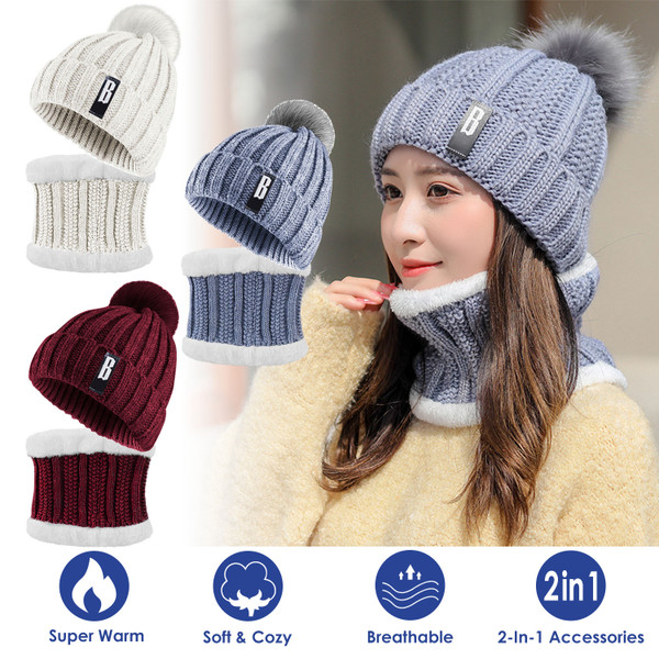 N'Polar™ Women's Winter Hat and Scarf Set product image