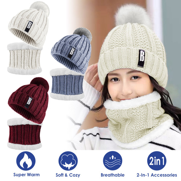 N'Polar™ Women's Winter Hat and Scarf Set product image