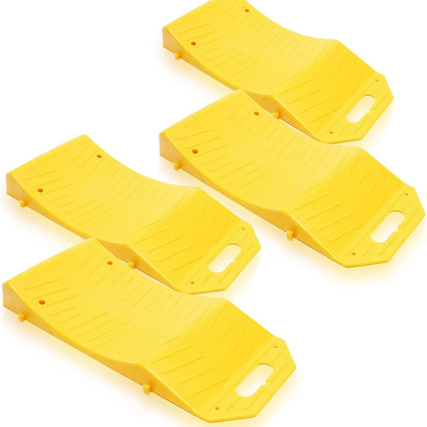 Zone Tech® Tire Saver Ramps With Anti-slip Design (4-Pack) product image