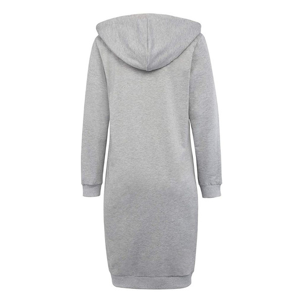 Women's Tunic Long Full-Zip Hooded Sweatshirt product image