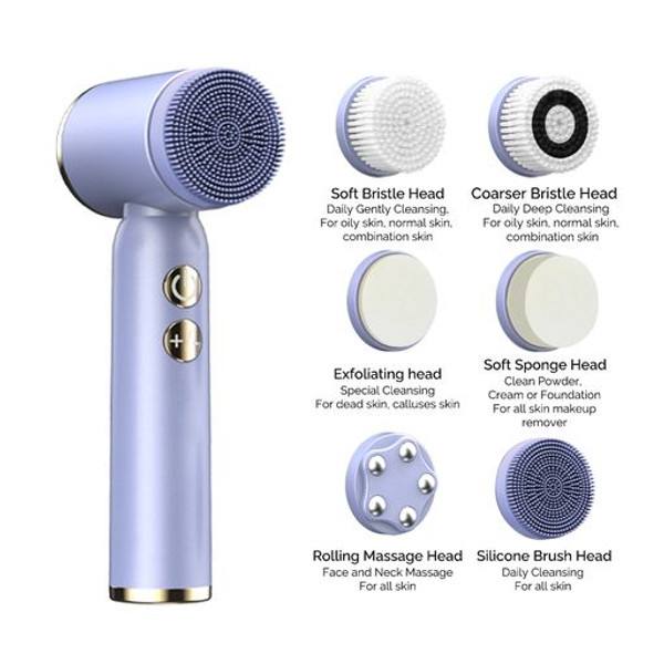6-in-1 LED Facial Cleansing System product image