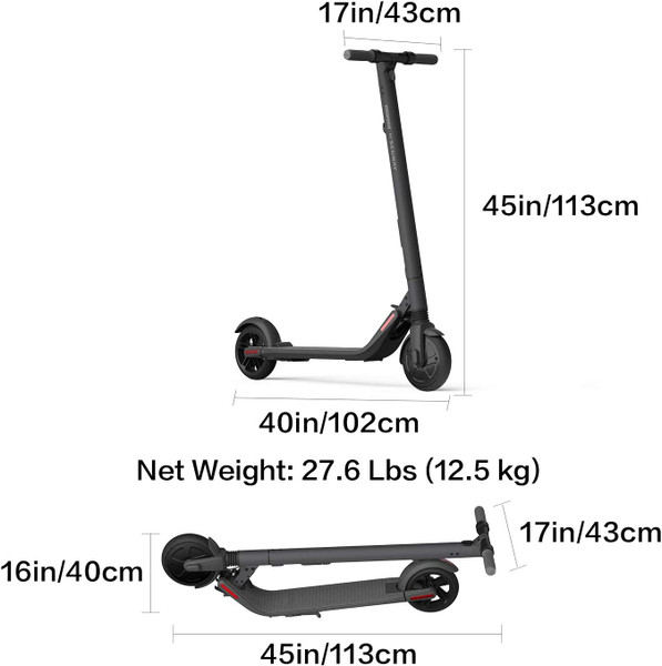 Segway® Ninebot Kickscooter Es2 Foldable Electric Scooter with Bluetooth product image