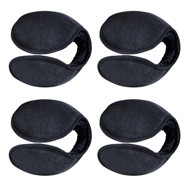 Cozy Fur-Lined Winter Windproof Plush Earmuffs (4-Pack) product image
