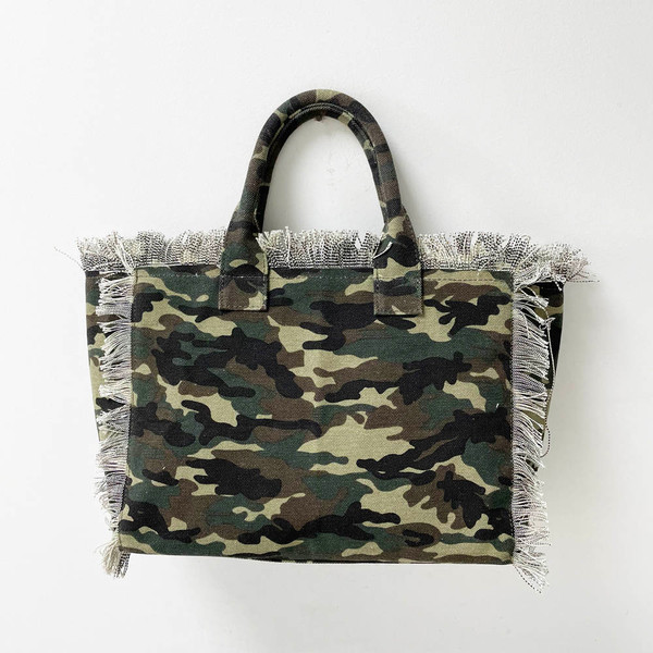 Presley Fray Canvas Tote product image