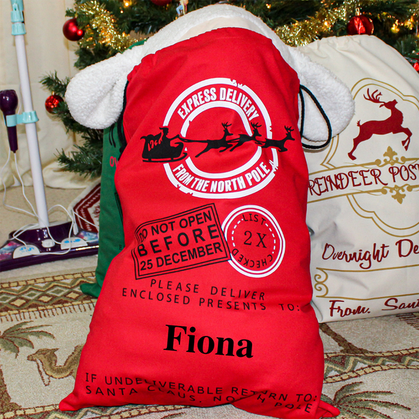 Personalized Santa's Mail Bag product image