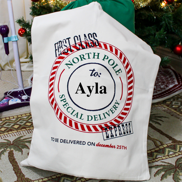 Personalized Santa's Mail Bag product image