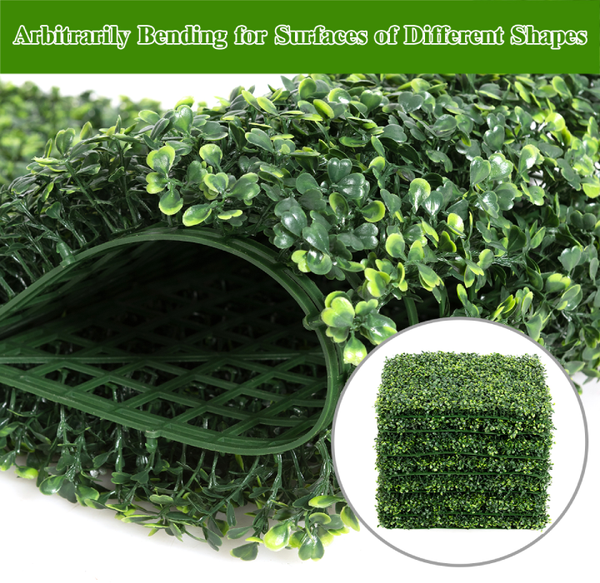 Artificial Boxwood 20'' x 20'' Hedge Wall Panels (Set of 12) product image