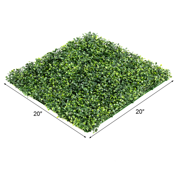 Artificial Boxwood 20'' x 20'' Hedge Wall Panels (Set of 12) product image