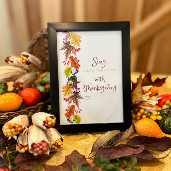 Thanksgiving Quote Prints product image