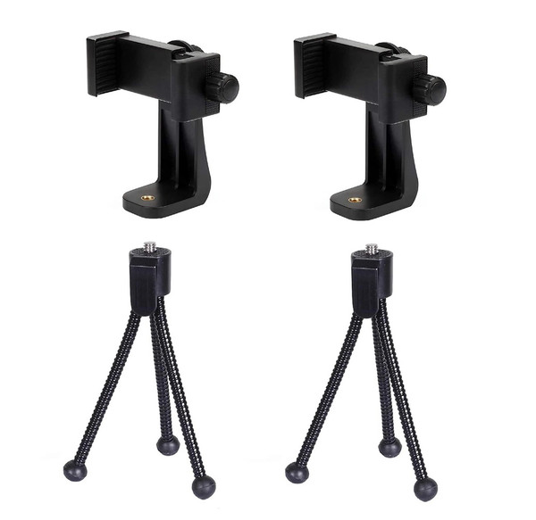 Alphx Universal Mini Smartphone Tripod Kits (2-Pack) product image