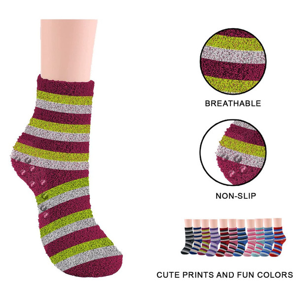 Non slip store winter socks