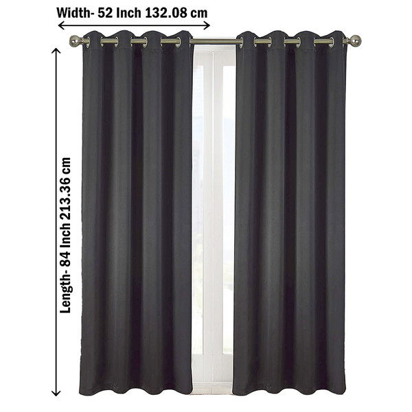 84" Anchorage Thermal Insulated Blackout Grommet Curtain Panel (Set of 2) product image