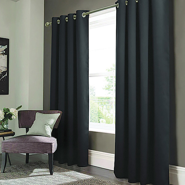 84" Anchorage Thermal Insulated Blackout Grommet Curtain Panel (Set of 2) product image