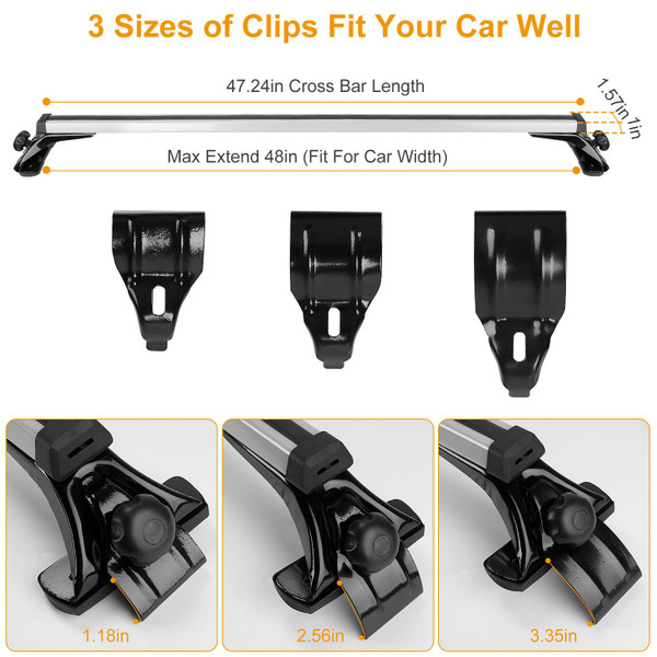 Universal Roof Rack Cross Bar product image