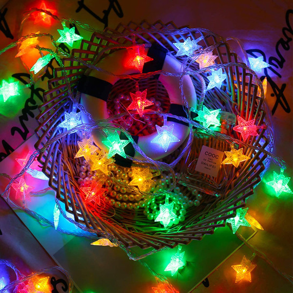 LED Star or Globe String Lights with Remote Control (2- or 4-Strand) product image
