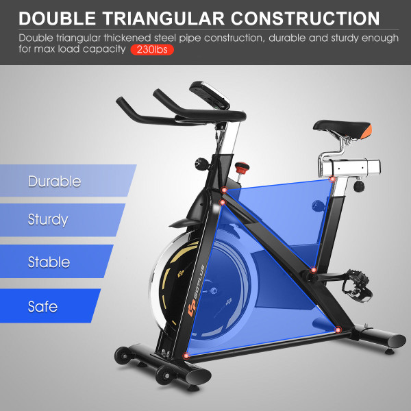 Exercise Bicycle Trainer for Indoor Workouts and Cardio Fitness product image