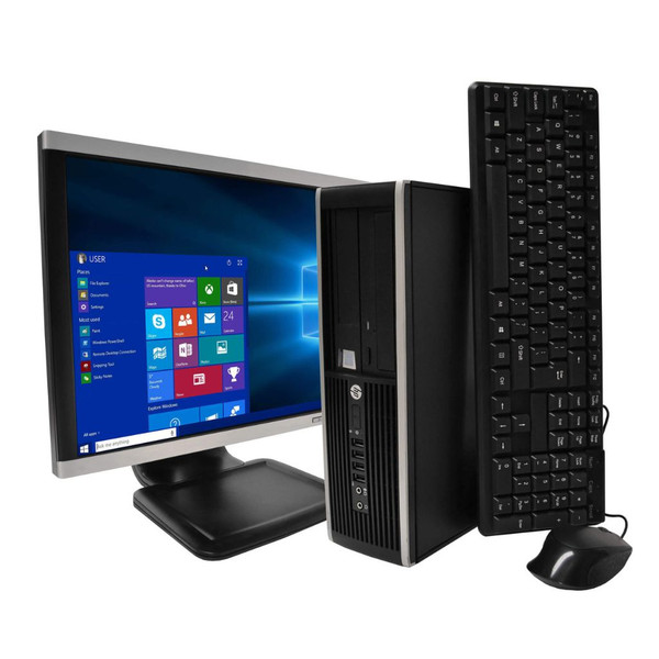 HP® Pro 6300 Desktop Bundle with 22" Monitor, Core i5, 8GB RAM, 240GB SSD product image