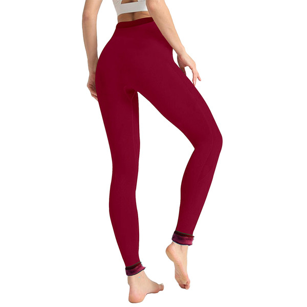 Women's Warm Fleece Lined Thermal Leggings (3-Pack) product image