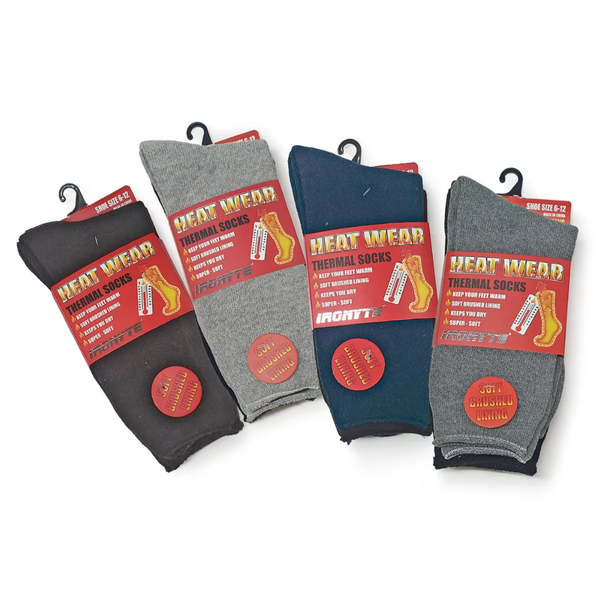 Ironyte® Heat Wear Winter-Warm Thermal Socks (8-Pair) product image