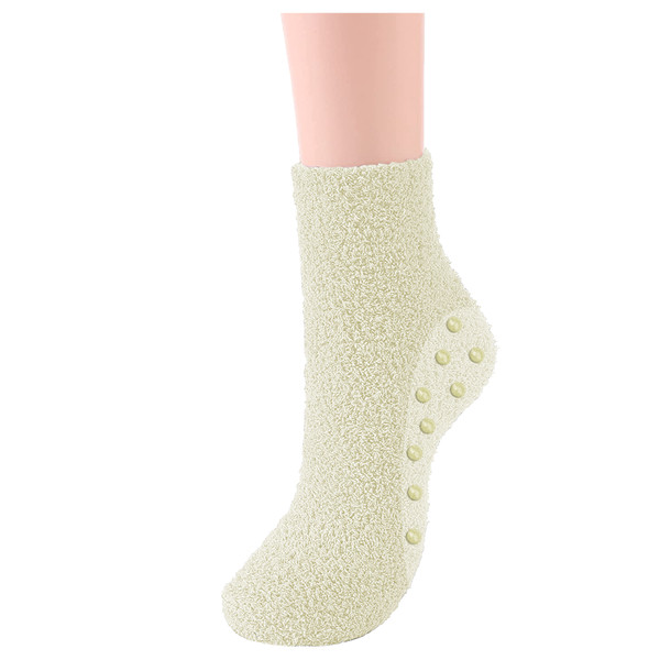 Women's Non-Slip Warm Soft Fluffy Plush Socks for Winter (6- or 12-Pair) product image