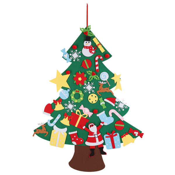 41-Piece DIY Felt Christmas Tree product image