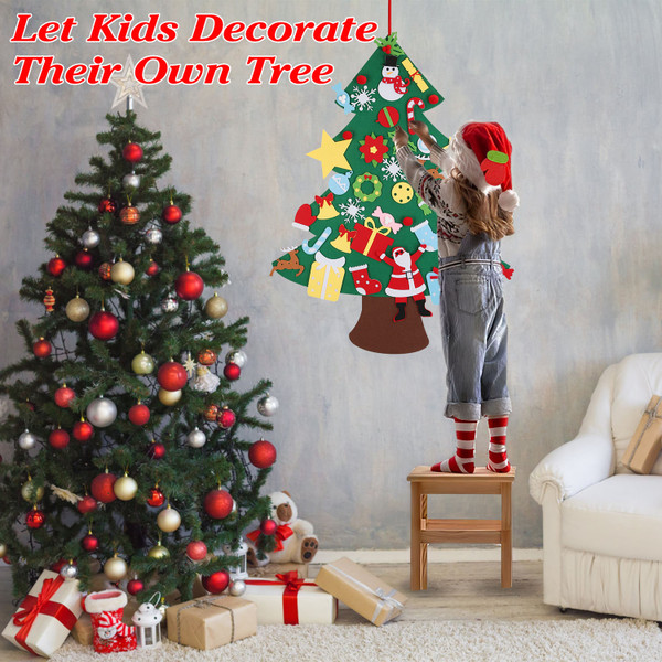 41-Piece DIY Felt Christmas Tree product image