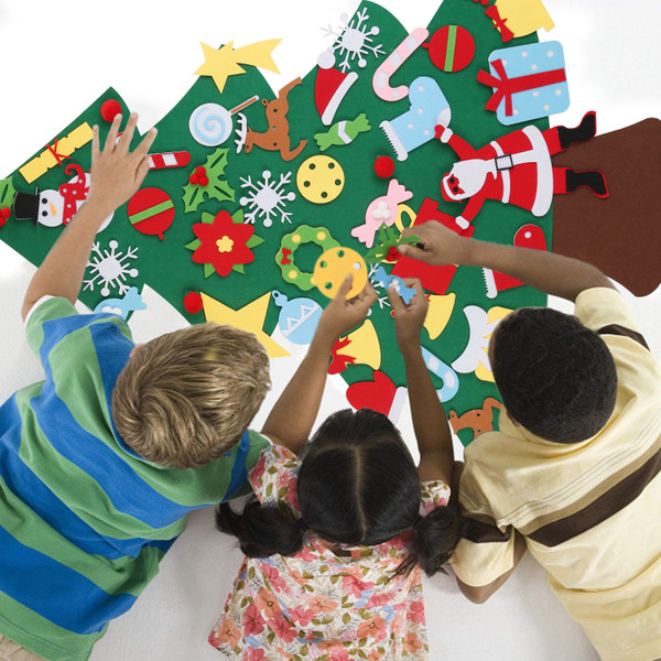 41-Piece DIY Felt Christmas Tree product image