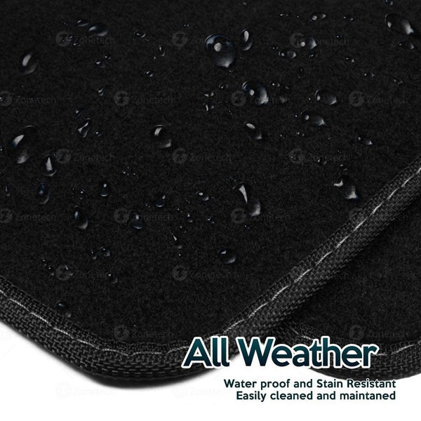 Zone Tech® 4-Piece All-weather Vehicle Floor Mat Set product image