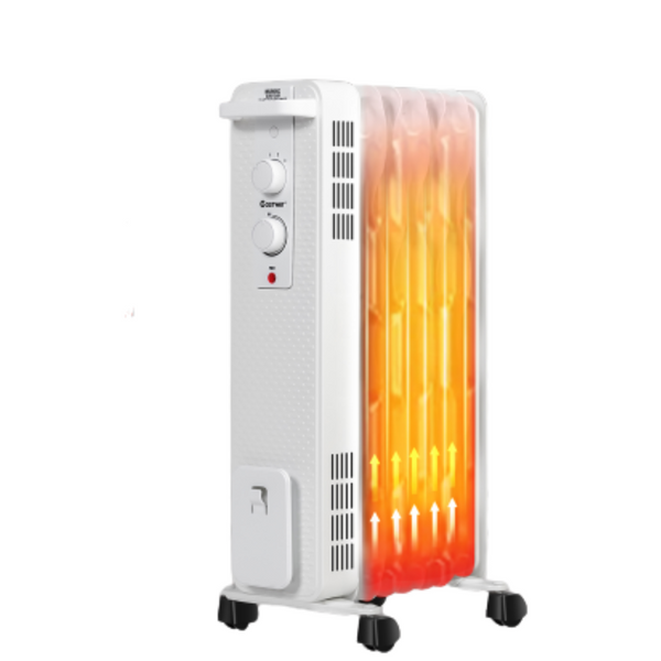 1500W Oil-Filled Heater Portable Radiator Space Heater product image