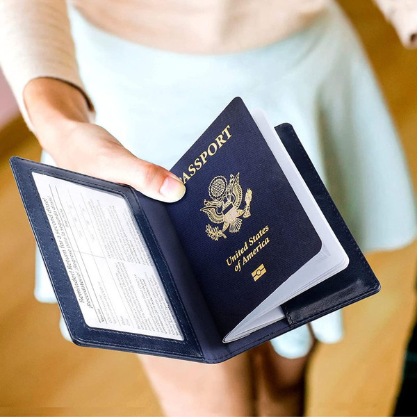 Vegan Leather Passport Holder (2-Pack) product image