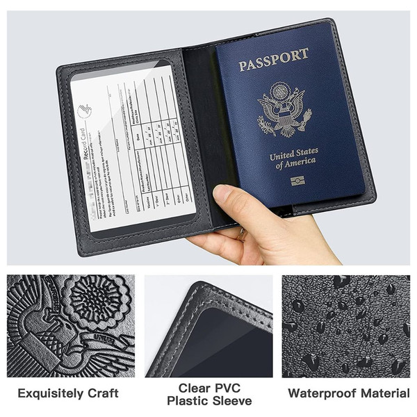 Vegan Leather Passport Holder (2-Pack) product image