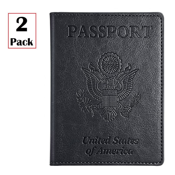 Vegan Leather Passport Holder (2-Pack) product image