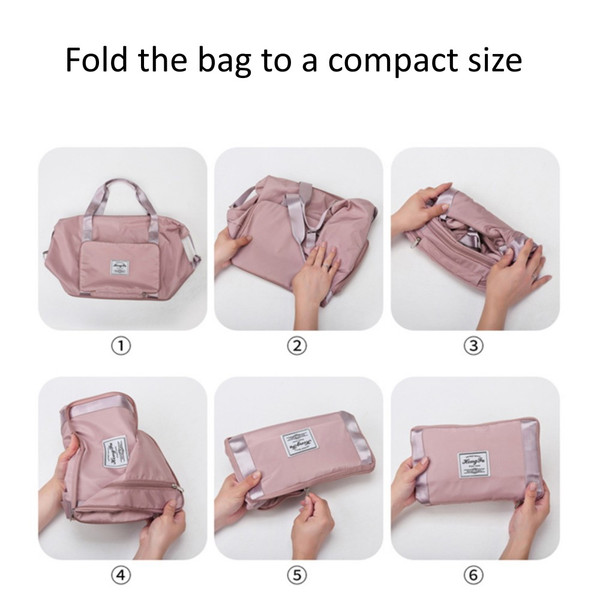 3-in-1 Expandable & Foldable Travel Bag with Wet Compartment product image