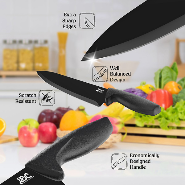 Stainless Steel Ultra Sharp Professional Kitchen Knife Set - Pick Your Plum