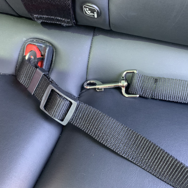 Adjustable Dog Safety Vehicle Seat Belt product image