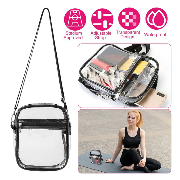 iMounTEK® Clear Crossbody Tote Bag product image