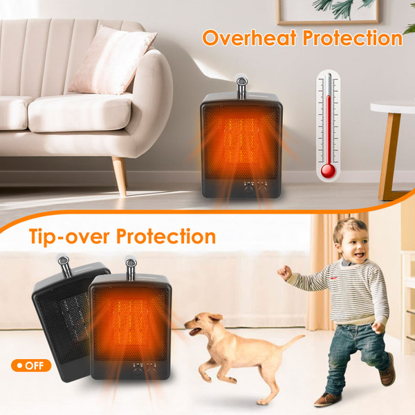 1000W Portable Space Heater product image