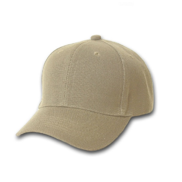Adjustable Unisex Solid Color Baseball Cap (3- to 24-Pack) product image