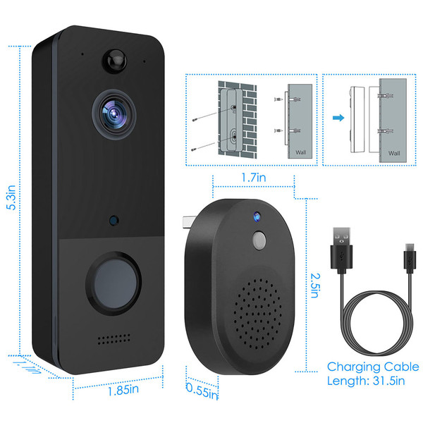 iMounTEK Smart Wi-Fi Video Doorbell  product image