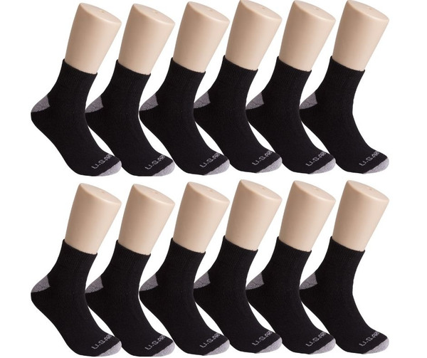 U.S. ARMY Tri-Blend Crew, Quarter, or No Show Socks (12-Pairs) product image