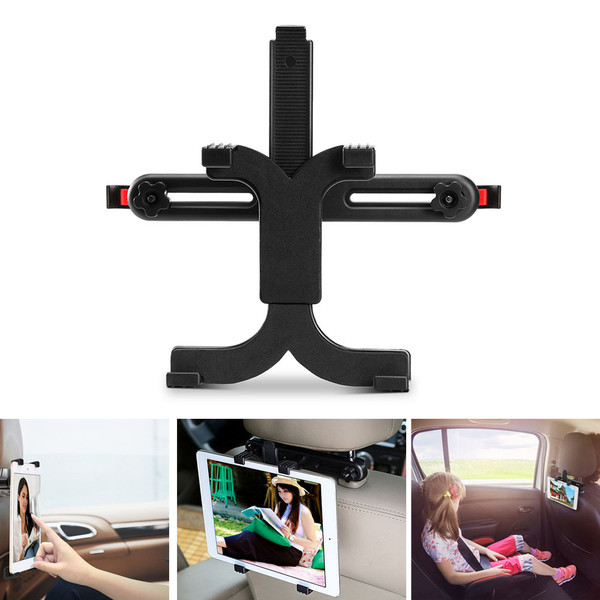 Universal Back-Seat Tablet Mount for Car Headrest product image